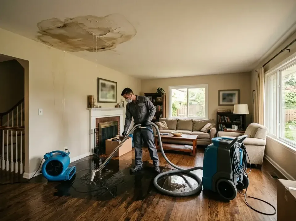 attic-pipe-burst-ceiling-drip-008 — frequently asked questions, Water Damage Restoration & Carpet Care in Lewisville, NC